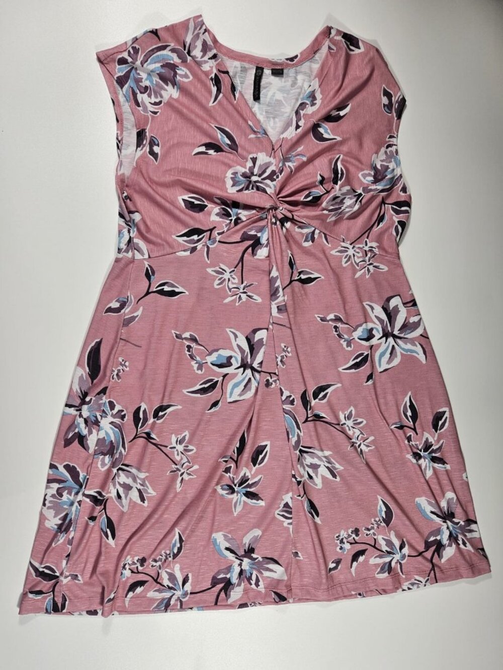 SANSARA  Floral Sleeveless Dress 2XL